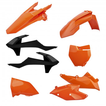 Kit plastique Polisport Kit Plastiques Polisport KTM EXC/EXC-F (17-19)