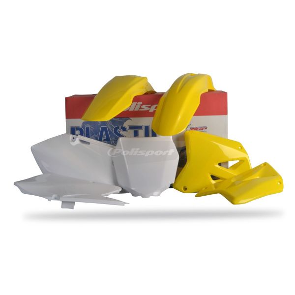 Kit plastique Polisport Kit Plastiques Polisport Suzuki RM125/RM250 (01-08)