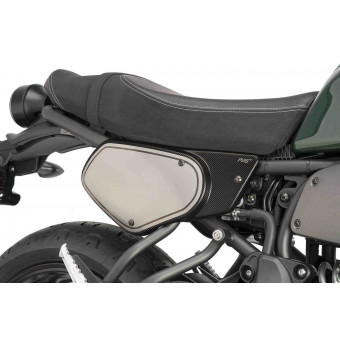 Plaque numro Puig Latrales Retro Carbone Yamaha XSR700 (16-21)