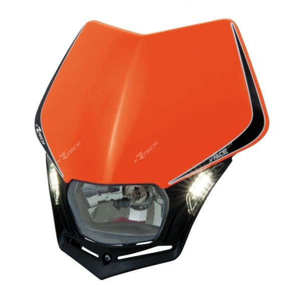 Racetech Plaque phare Rtech V-Face Led