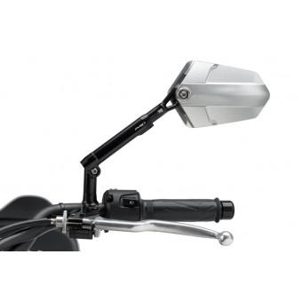 Retroviseurs moto & scooter Puig Explorer Noir Aluminium Retroviseurs moto & scooter Puig Explorer Noir Aluminium