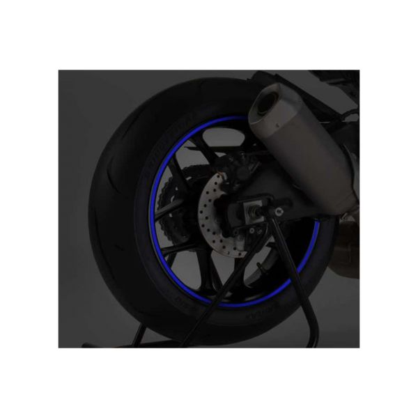 Stickers Puig Filets de jantes 6M Bleu Fluo