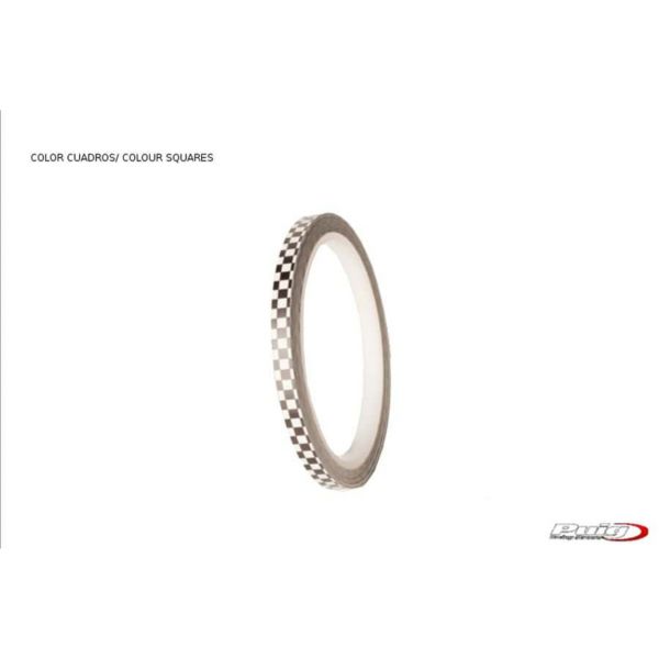 Stickers Puig Filets de jantes 6M Damier