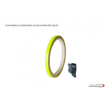 Stickers Puig Filets de jantes 6M Jaune Fluo