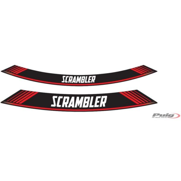 Stickers Puig Stickers de jantes Ducati Scrambler