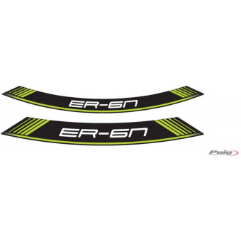 Puig Stickers de jantes Kawasaki ER-6N