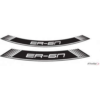 Puig Stickers de jantes Kawasaki ER-6N