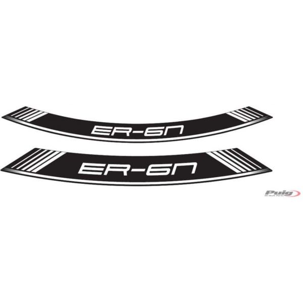Puig Stickers de jantes Kawasaki ER-6N