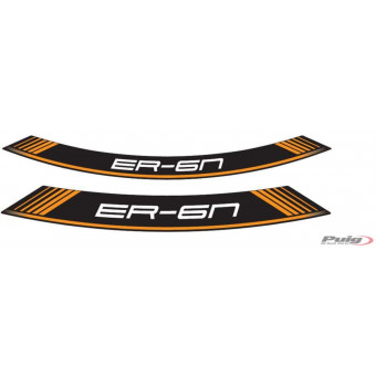 Stickers Puig Stickers de jantes Kawasaki ER-6N