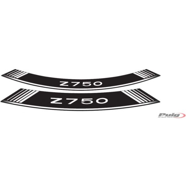 Stickers Puig Stickers de jantes Kawasaki Z750