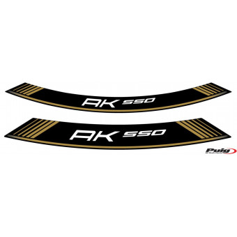 Puig Stickers de jantes Kymco AK550