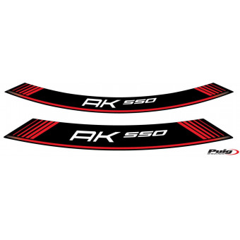 Puig Stickers de jantes Kymco AK550