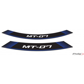Puig Stickers de jantes Yamaha MT-07