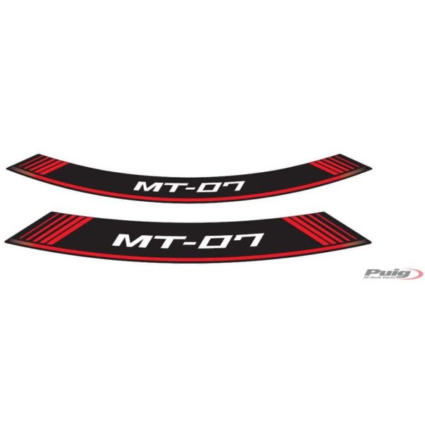Puig Stickers de jantes Yamaha MT-07