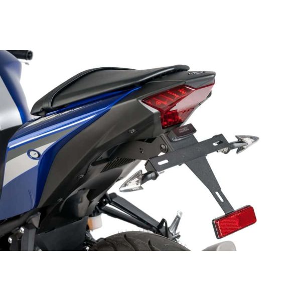 Support de plaque Puig Support de plaque Puig Yamaha YZF-R3/MT-03 (15-18)