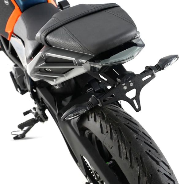 Support de plaque R&G Racing Support de plaque R&G Racing Alu KTM Duke 125/Duke 390 (24-25)