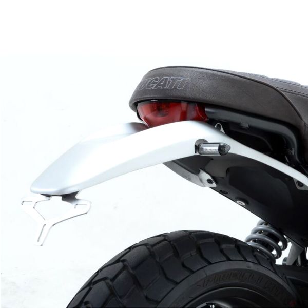 Support de plaque R&G Racing Support de plaque R&G Racing Inox Ducati Scrambler Classic (15-19)