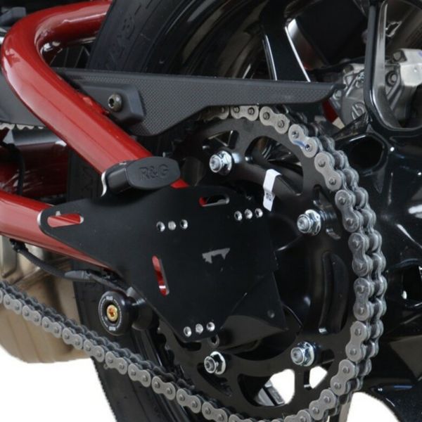 Support de plaque R&G Racing Support de plaque R&G Racing Latral Indian FTR 1200 (19-20)