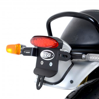 Support de plaque R&G Racing Support de plaque R&G Racing Royal Enfield Continental/Interceptor 650 Support de plaque R&G Racing Support de plaque R&G Racing Royal Enfield Continental/Interceptor 650