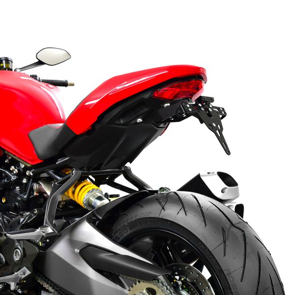 Support de plaque Zieger Support de plaque Type D Ducati Monster 1200 (14-16)