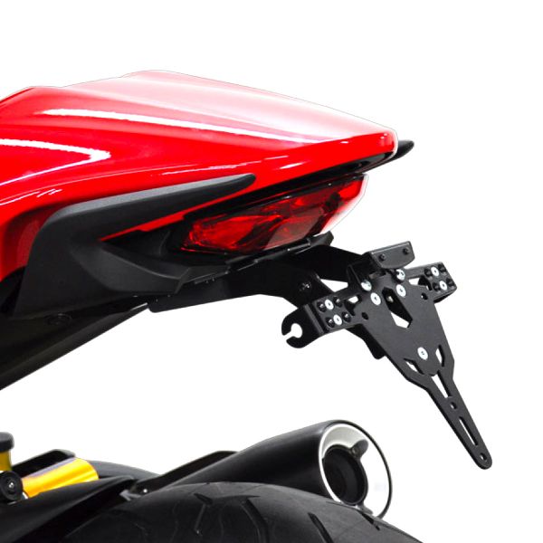 Support de plaque Zieger Support de plaque Type D Ducati Monster 821 (14-16)