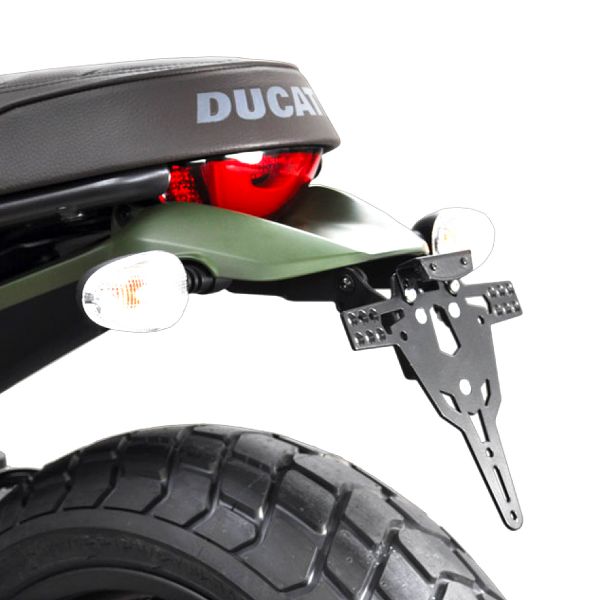 Support de plaque Zieger Support de plaque Type D Ducati Scrambler 800 (15-19)