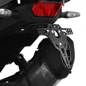 Support de plaque Zieger Support de plaque Type D Honda CRF1000L Africa Twin (18-19) Support de plaque Zieger Support de plaque Type D Honda CRF1000L Africa Twin (18-19)