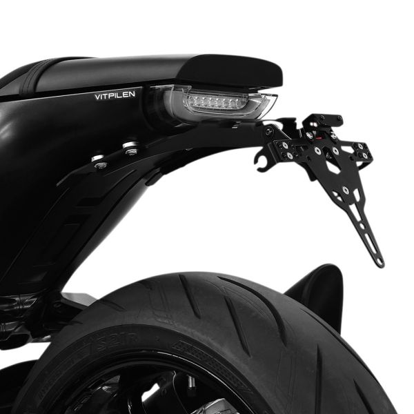 Support de plaque Zieger Support de plaque Type D Husqvarna 701 Vitpilen (18-19)