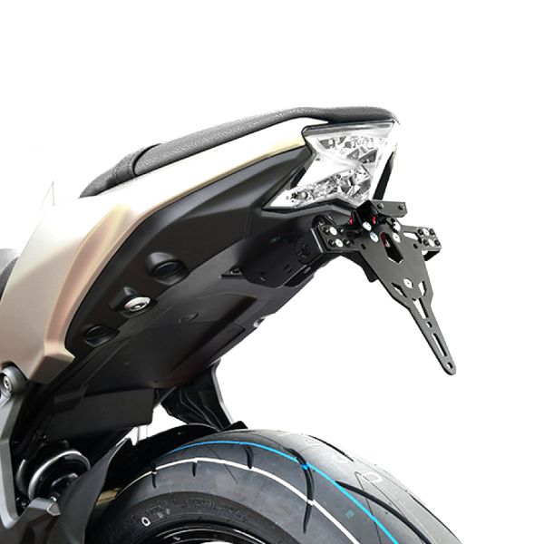 Support de plaque Zieger Support de plaque Type D Kawasaki Z650 (17-21)
