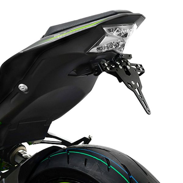 Support de plaque Zieger Support de plaque Type D Kawasaki Z900 (17-21)