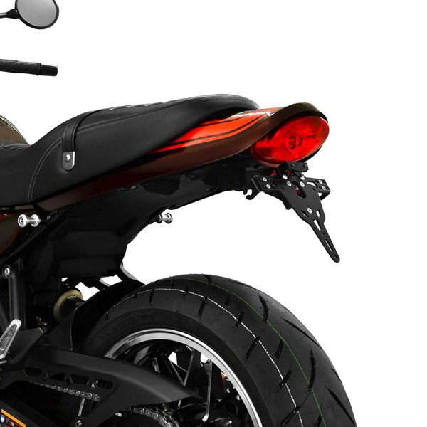 Support de plaque Zieger Support de plaque Type D Kawasaki Z900RS (18-20)