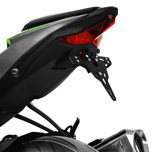 Support de plaque Zieger Support de plaque Type D Kawasaki ZX-6R 636 (19-20)