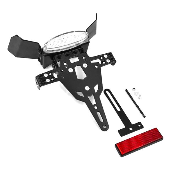 Support de plaque Zieger Support de plaque Type D Kawasaki ZX-6R/Z750/Z1000 (03-06)