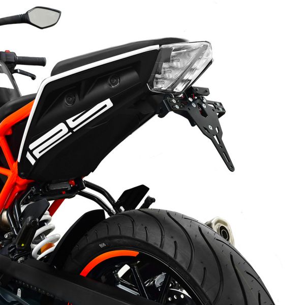 Support de plaque Zieger Support de plaque Type D KTM 125/390 Duke (17-21)