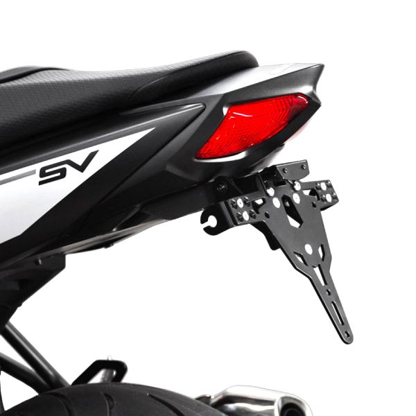 Support de plaque Zieger Support de plaque Type D Suzuki SV650 (16-21)