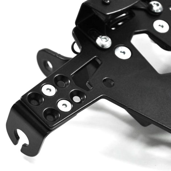 Support de plaque Zieger Support de plaque Type D Yamaha YZF-R6 (17-18)