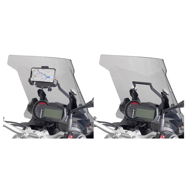 Support smartphone Givi Chassis support GPS - Smartphone BMW F750GS/F850GS (18-20)