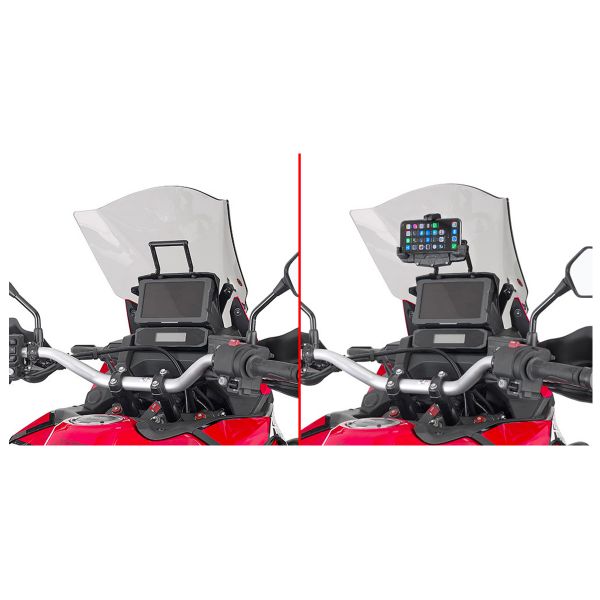 Support smartphone Givi Chassis support GPS - Smartphone Honda CRF1100L Africa Twin (20-22)