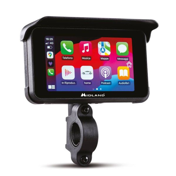 GPS-Navigation Midland BikePlay Guardian - CarPlay Android IOS