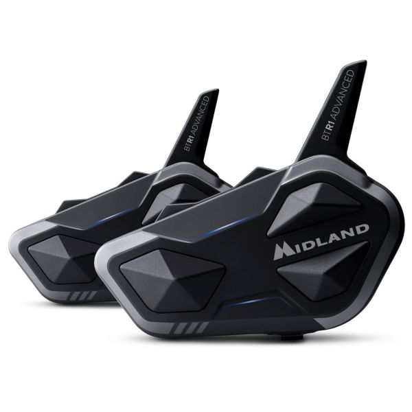 Kit bluetooth et intercoms Midland Kit Bluetooth BTR1 Advanced Twin Kit bluetooth et intercoms Midland Kit Bluetooth BTR1 Advanced Twin