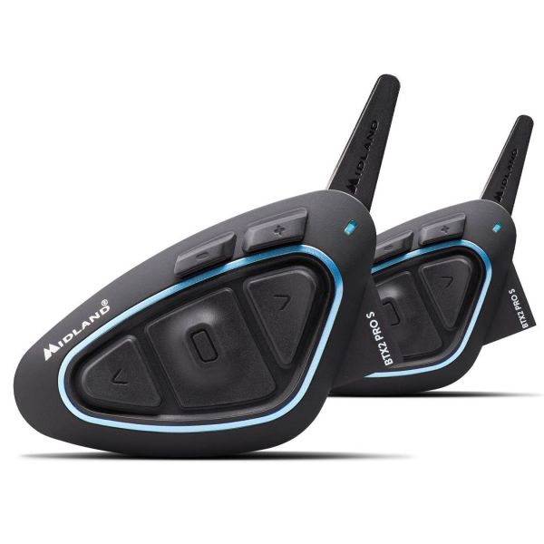 Kit bluetooth et intercoms Midland Kit Bluetooth BTX2 PRO S LR Twin Kit bluetooth et intercoms Midland Kit Bluetooth BTX2 PRO S LR Twin