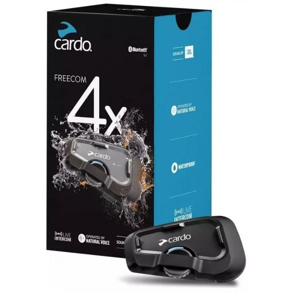 Kit bluetooth et intercoms Cardo Freecom 4X