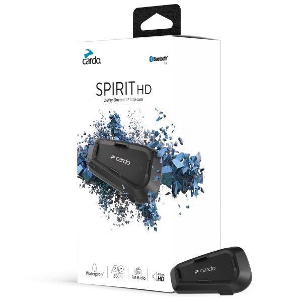 Kit bluetooth et intercoms Cardo Spirit HD Kit bluetooth et intercoms Cardo Spirit HD