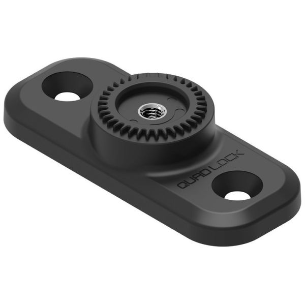 Support smartphone QUADLOCK Base Rectangle Plat 2 Trous Support smartphone QUADLOCK Base Rectangle Plat 2 Trous