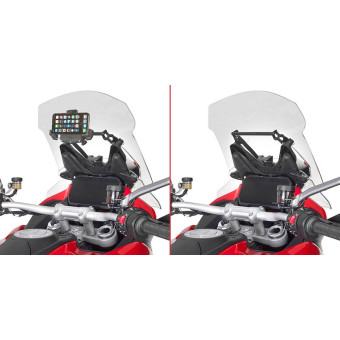 Support smartphone Givi Chassis support GPS - Smartphone Ducati Multistrada V4/V4S (21-23)