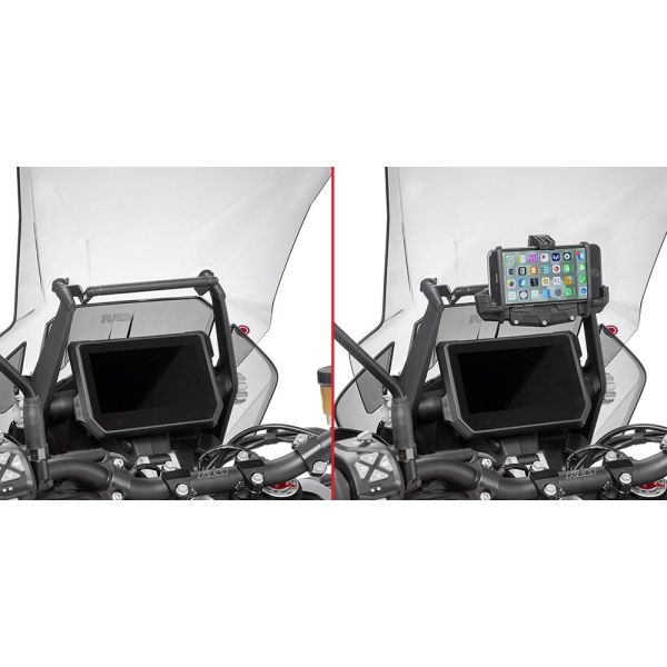 Support smartphone Givi Chassis support GPS Smartphone KTM 1290 Super Adventure (17-24) Support smartphone Givi Chassis support GPS Smartphone KTM 1290 Super Adventure (17-24)