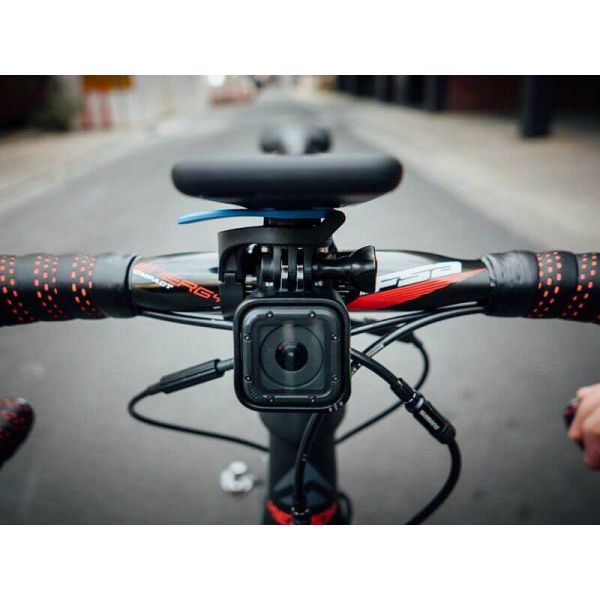 Adaptateur Universel Vélo - Compatible GoPro, Varia, Bryton - Espacement 20-22 Mm, Léger 25g - Pour Guidon, Éclairage, Caméra