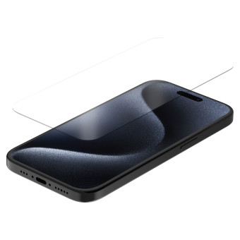 Support smartphone QUADLOCK Protection d'Ecran Verre Trempe Iphone 15 - 15 Pro