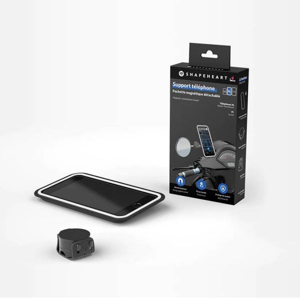 Support smartphone Shapeheart Support smartphone retroviseur + pochette Support smartphone Shapeheart Support smartphone retroviseur + pochette