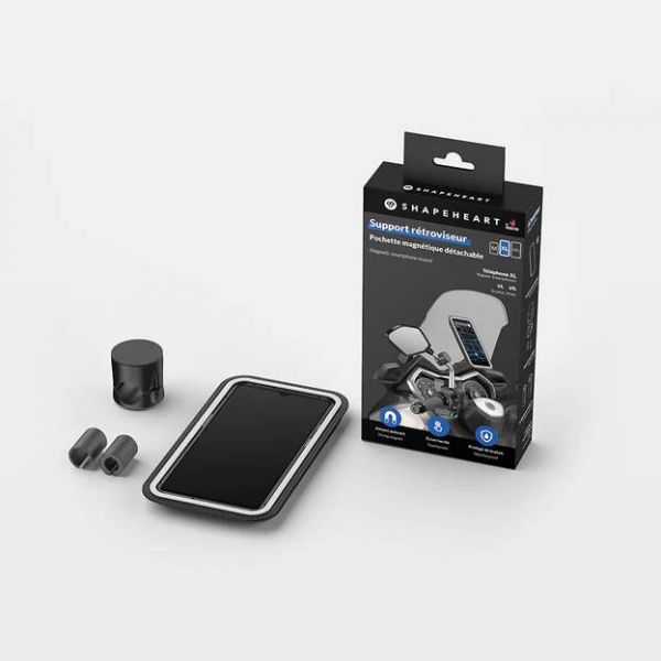 Support smartphone Shapeheart Support smartphone retroviseur pro + pochette Support smartphone Shapeheart Support smartphone retroviseur pro + pochette